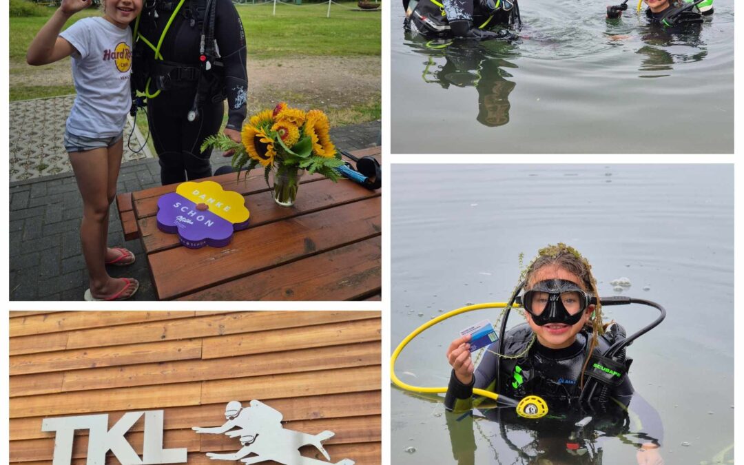 Zwei TKL- Youngster haben ihren Junior Diver *gemacht